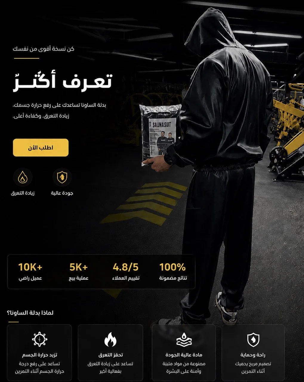 بدلت الساونا ، تعرق أكثر في وقت أقل و بأقل جهد