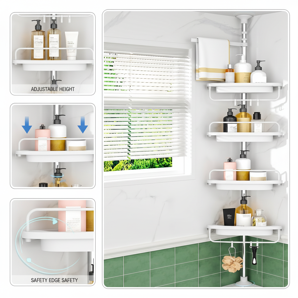 رف حمام - صورة تجميعية